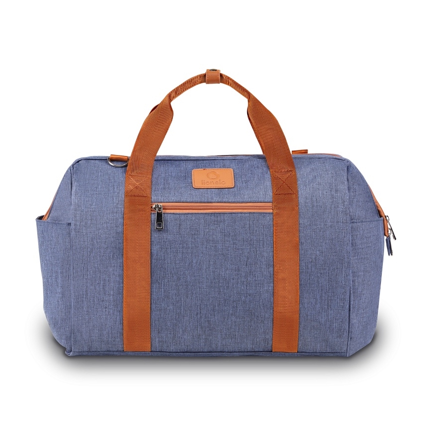 Lionelo - Wickeltasche für den Kinderwagen IDA Blue Denim