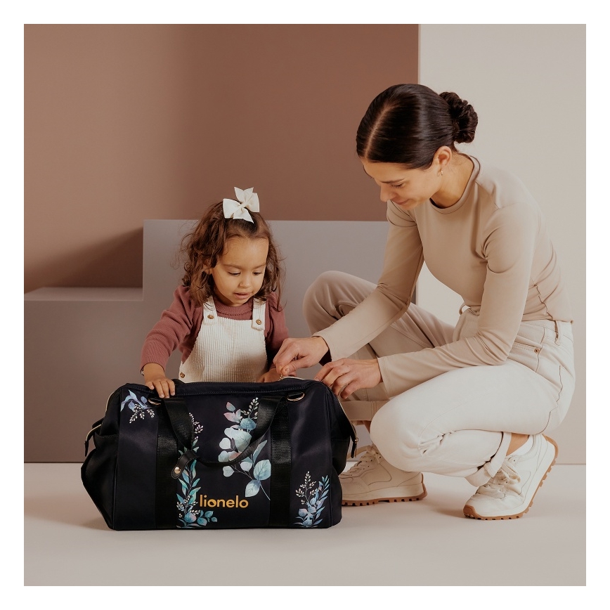 Lionelo - Wickeltasche für den Kinderwagen IDA Golden Moments