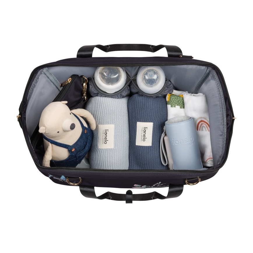Lionelo - Wickeltasche für den Kinderwagen IDA Golden Moments