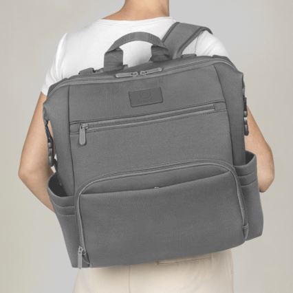 Lionelo - Wickeltasche für Kinderwagen CUBE Steingrau