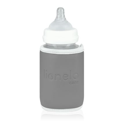 Lionelo - Wiederaufladbarer Flaschenwärmer THERMUP GO 18W/5V Grau/Silber