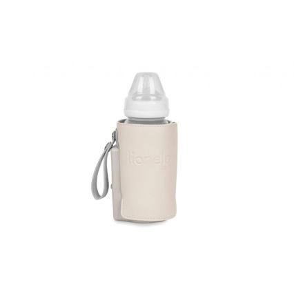 Lionelo - Wiederaufladbarer Flaschenwärmer THERMUP GO PLUS 10W/5V beige