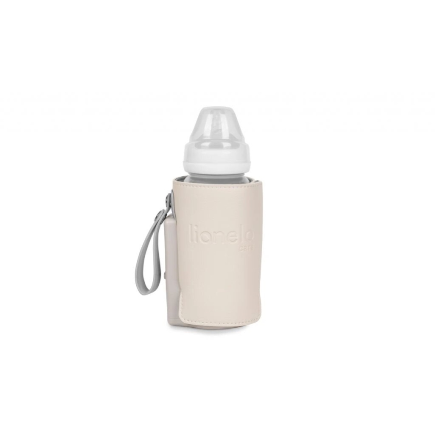 Lionelo - Wiederaufladbarer Flaschenwärmer THERMUP GO PLUS 10W/5V beige