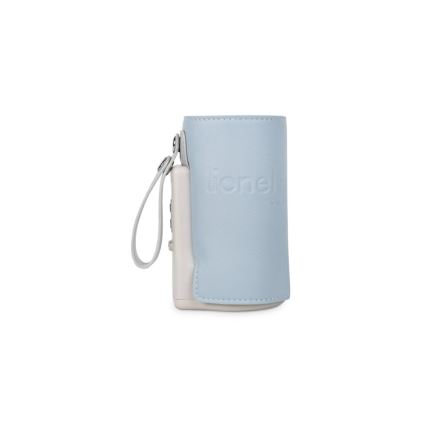 Lionelo - Wiederaufladbarer Flaschenwärmer THERMUP GO PLUS 10W/5V blau/grau