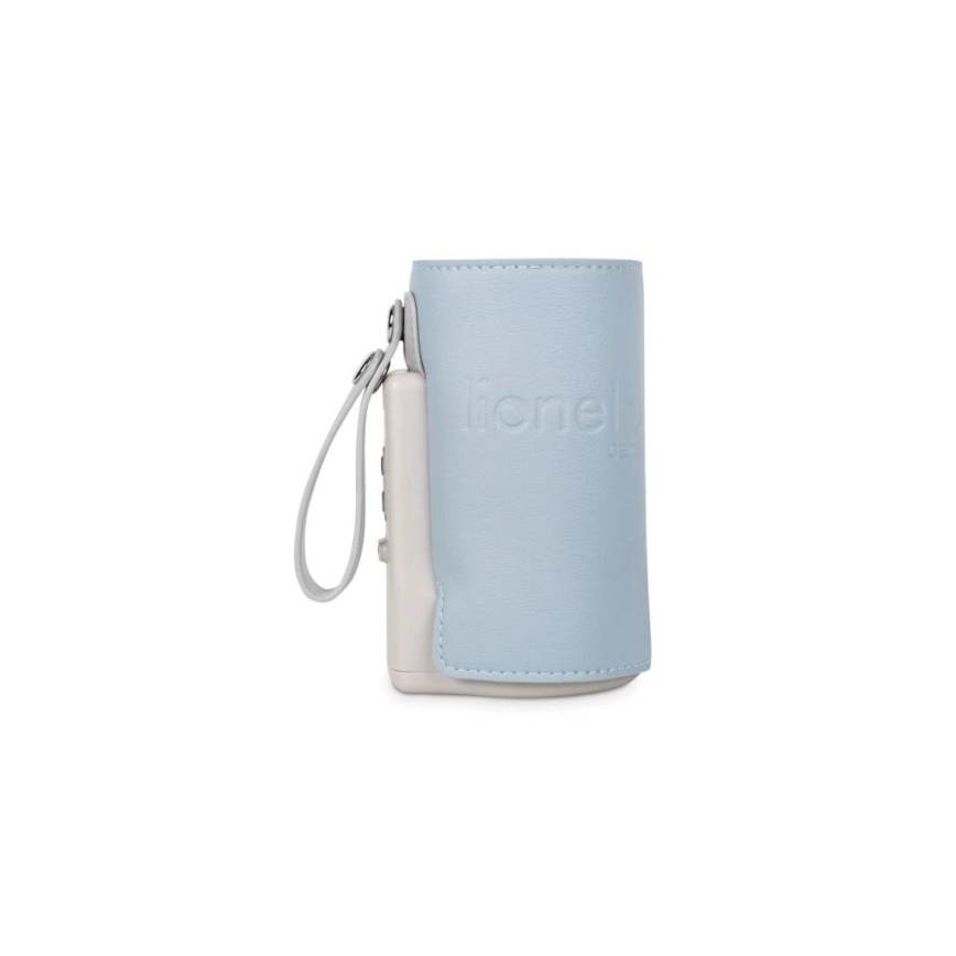 Lionelo - Wiederaufladbarer Flaschenwärmer THERMUP GO PLUS 10W/5V blau/grau