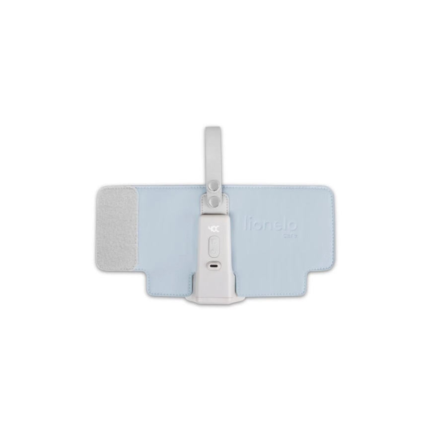 Lionelo - Wiederaufladbarer Flaschenwärmer THERMUP GO PLUS 10W/5V blau/grau