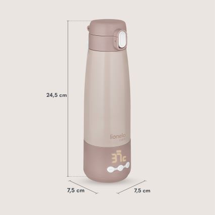 Lionelo - Wiederaufladbarer Milchwärmer THERMUP 55W/5V