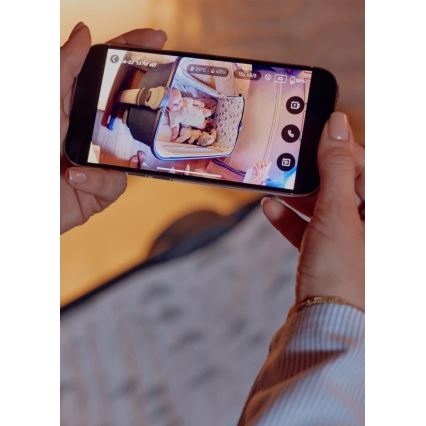 Lionelo - Wiederaufladbares Babyphone BABYLINE GO 5V 2600 mAh