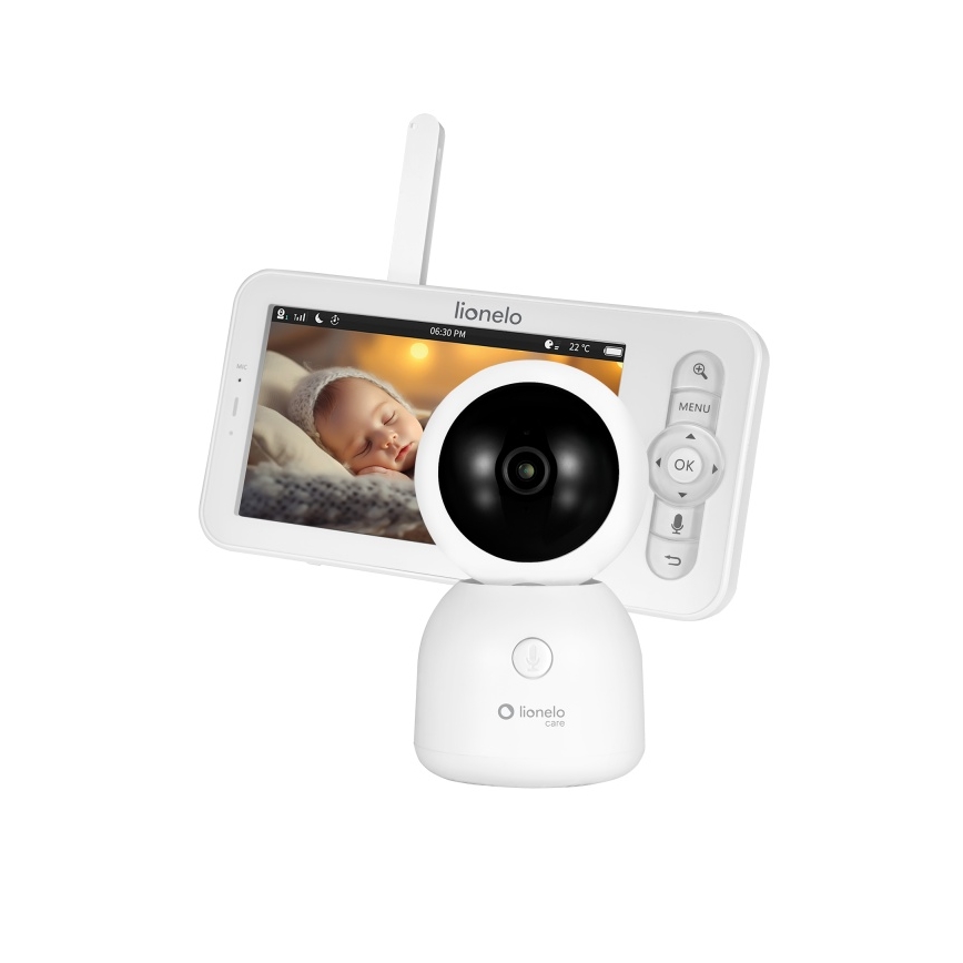 Lionelo - Wiederaufladbares Babyphone mit Monitor BABYLINE 9.2 5V 3600 mAh