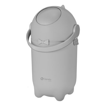 Lionelo - Windeleimer PUREBIN 10 l Grau