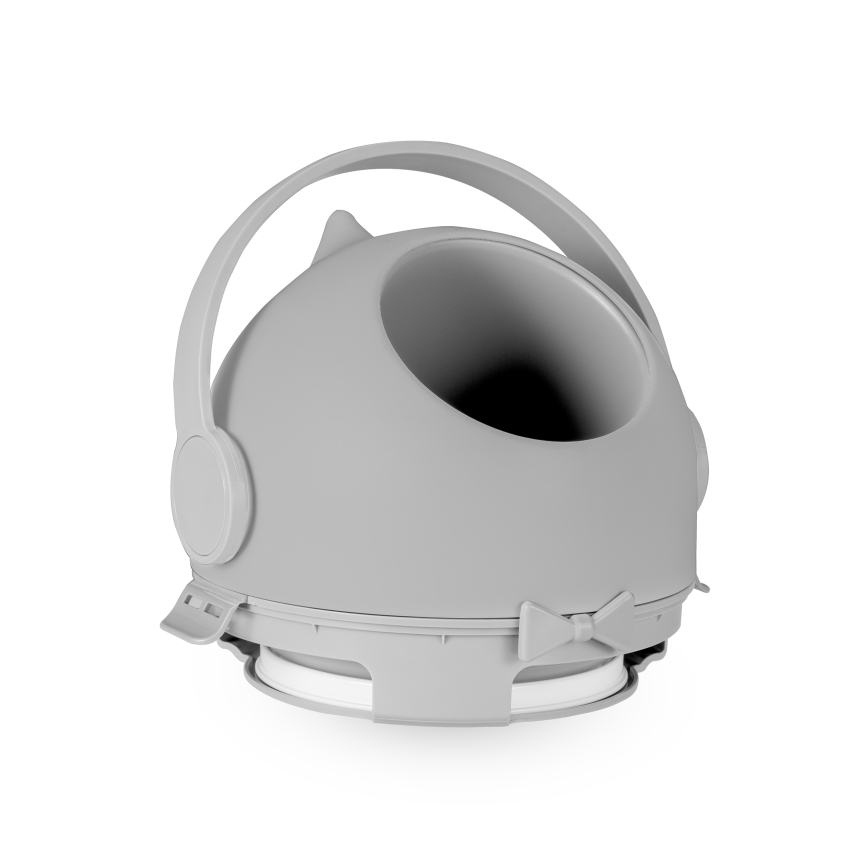 Lionelo - Windeleimer PUREBIN 10 l Grau