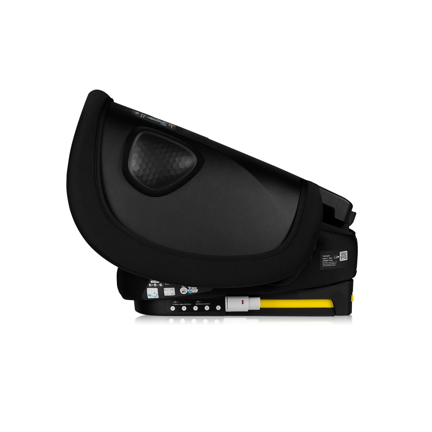 Lionelo - Zusammenklappbarer Kindersitz NELLY i-Size 76-150 cm Carbon-Schwarz