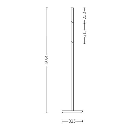 Lirio 42251/34/LI - Stehlampe NICK-KNACK 2xLED/7,5W gelb