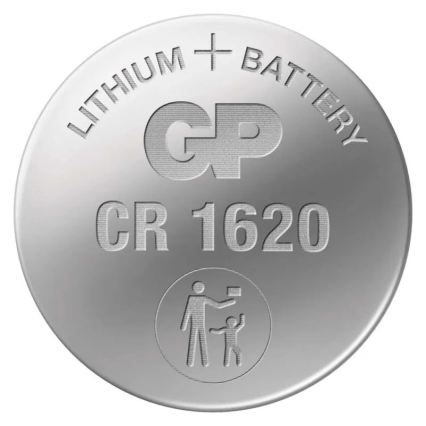 Lithium Knopfzelle CR1620 GP LITHIUM 3V/75 mAh