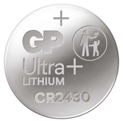 Lithium Knopfzelle CR2430 GP LITHIUM 3V/300 mAh