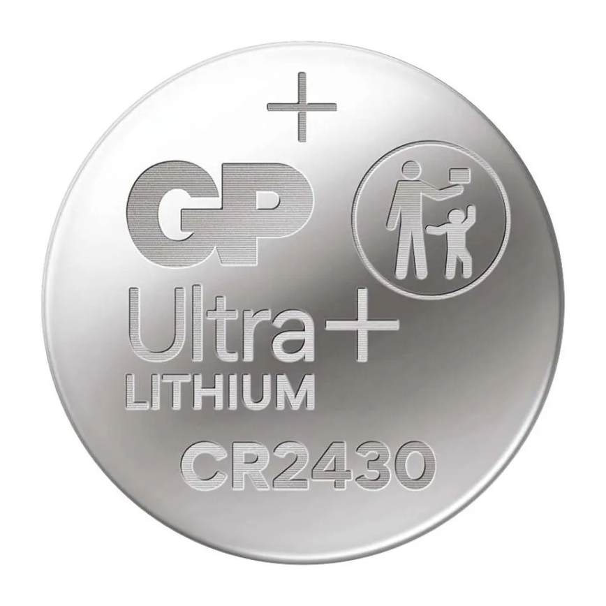 Lithium Knopfzelle CR2430 GP LITHIUM 3V/300 mAh