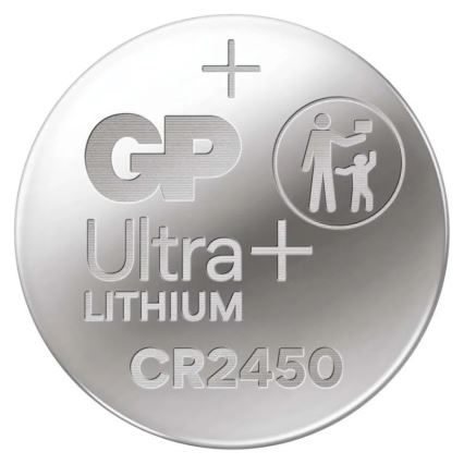 Lithium Knopfzelle CR2450 GP LITHIUM 3V/600 mAh