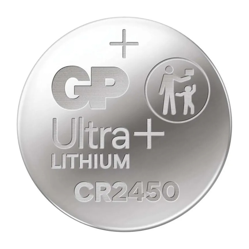 Lithium Knopfzelle CR2450 GP LITHIUM 3V/600 mAh