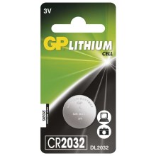 Lithiumprimärzelle CR2032 GP LITHIUM 3V/220 mAh