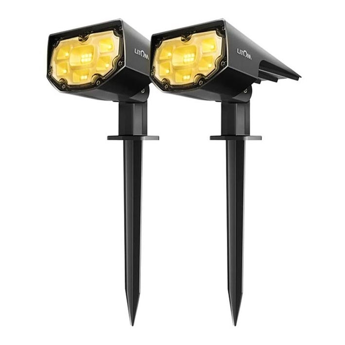 Litom - SET 2x dimmbare LED-Solarleuchte 2in1 LED/3,7V IP68