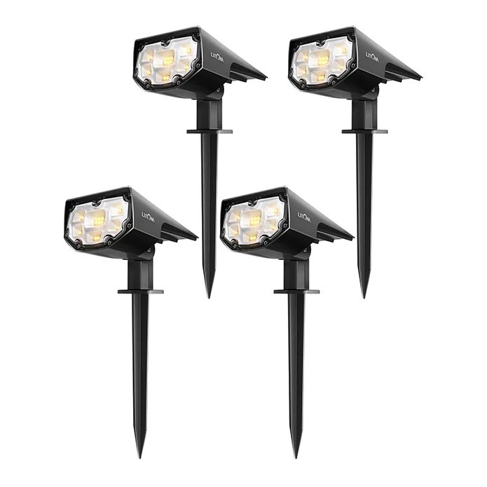 Litom - SET 4x dimmbare LED-Solarleuchte 2in1 LED/3,7V IP67