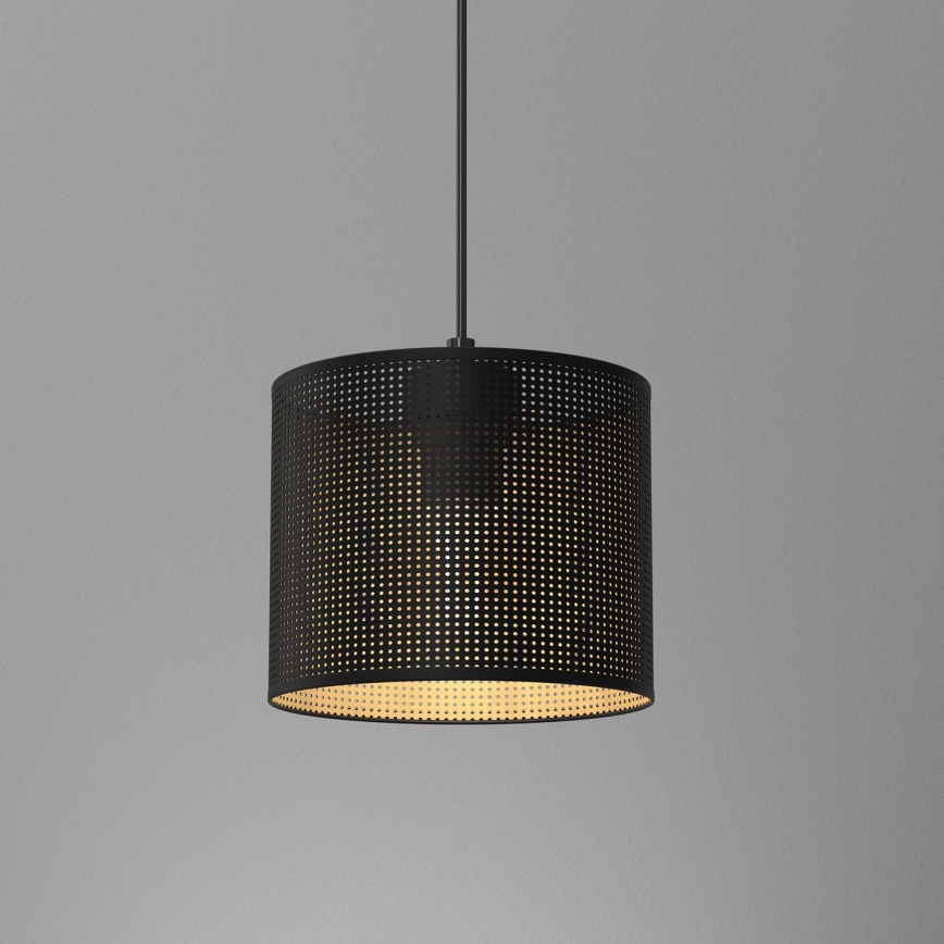 Deckenleuchte an Kabel LOFT SHADE 1xE27/60W/230V Ø 18 cm schwarz/gold