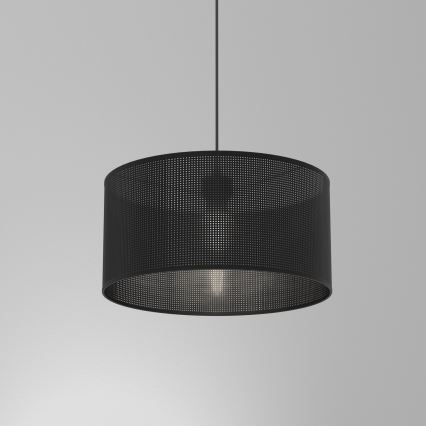 Deckenleuchte an Kabel LOFT SHADE 1xE27/60W/230V Ø 40 cm schwarz