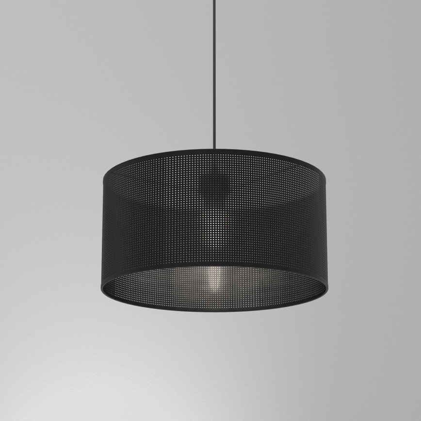 Deckenleuchte an Kabel LOFT SHADE 1xE27/60W/230V Ø 40 cm schwarz
