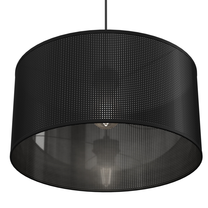 Deckenleuchte an Kabel LOFT SHADE 1xE27/60W/230V Ø 40 cm schwarz