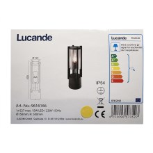 Lucande - Außenleuchte BRIENNE 1xE27/15W/230V IP54