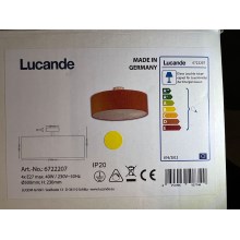 Lucande - Deckenleuchte GALA 4xE27/40W/230V