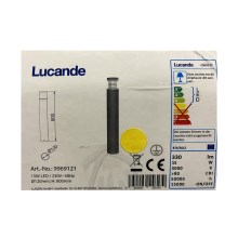 Lucande - LED-Außenleuchte JAXON LED/15W/230V IP54