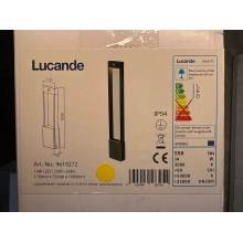 Lucande - LED-Außenleuchte mit Sensor TEKIRO LED/14W/230V IP54