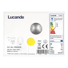 Lucande - LED-Einbauleuchte für den Außenbereich HELENE LED/3W/230V IP67