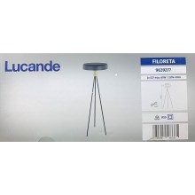 Lucande - Stehleuchte FILORETA 3xE27/60W/230V