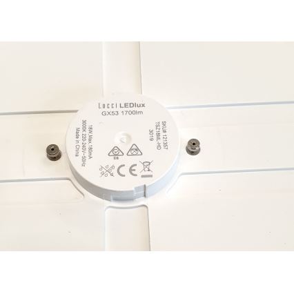 Lucci air 121357 - LED-Deckenleuchte für Ventilator LED/18W/230V