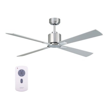 Lucci Air 210520 - Deckenventilator AIRFUSION CLIMATE Holz/mattchrom + Fernbedienung