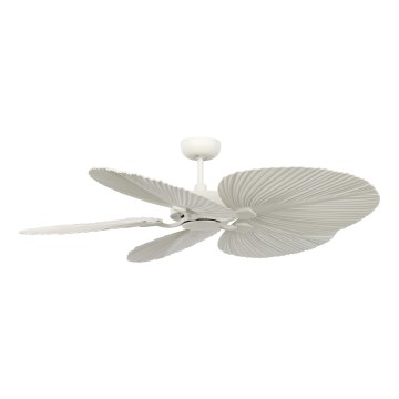 Lucci Air 21065449 - Deckenventilator BALI Ø 132 cm Weiß/Creme + Fernbedienung