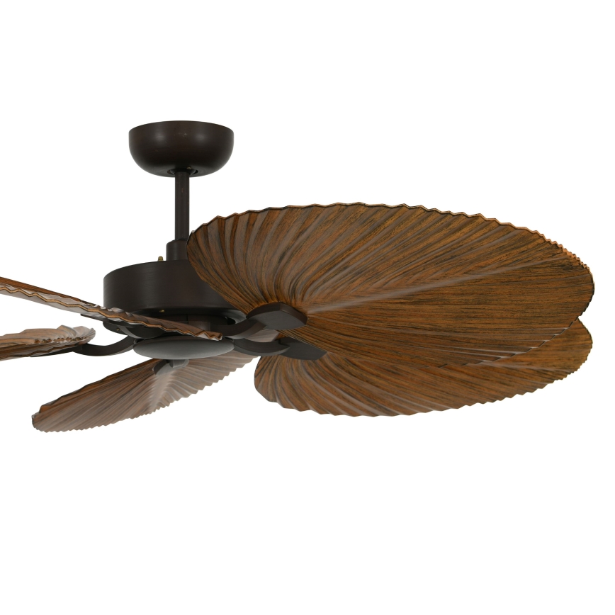 Lucci Air 21065549 - Deckenventilator BALI d 132 cm braun + Fernbedienung