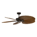 Lucci Air 21065549 - Deckenventilator BALI Ø 132 cm Braun mit Fernbedienung