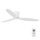 Lucci Air 212870 - Deckenventilator AIRFUSION RADAR Holz/weiß + Fernbedienung