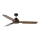 Lucci air 213051 - Deckenventilator SHOALHAVEN schwarz/braun