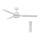 Lucci air 213055 - LED-Deckenventilator SHOALHAVEN GX53/17W/230V Paulownia/weiß Ø 142 cm + Fernbedienung