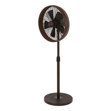 Lucci Air 213116EU - Standventilator BREEZE, braun, Ø 46 cm