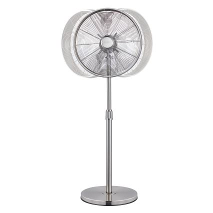 Lucci Air 213117EU - Standventilator BREEZE mattes Chrom