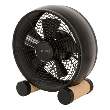 Lucci air 213120 - Tischventilator BREEZE, schwarz, Ø 28 cm