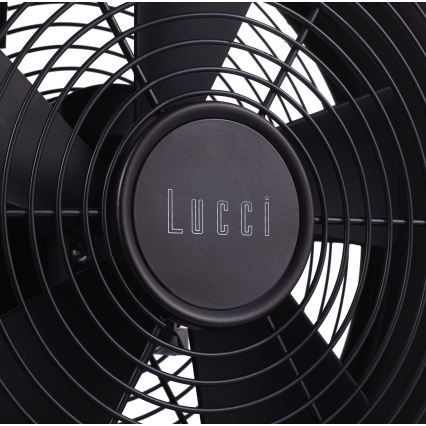 Lucci air 213121 - Tischventilator BREEZE braun