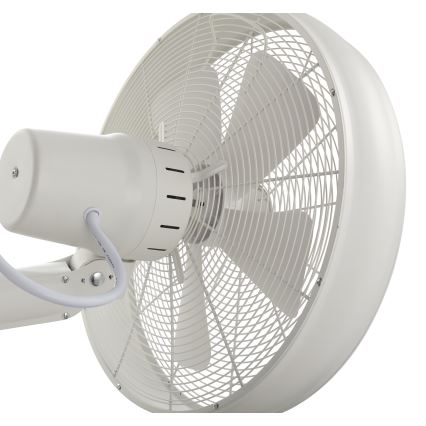 Lucci Air 213128EU - Wandventilator BREEZE 55W/230V weiß + Fernbedienung