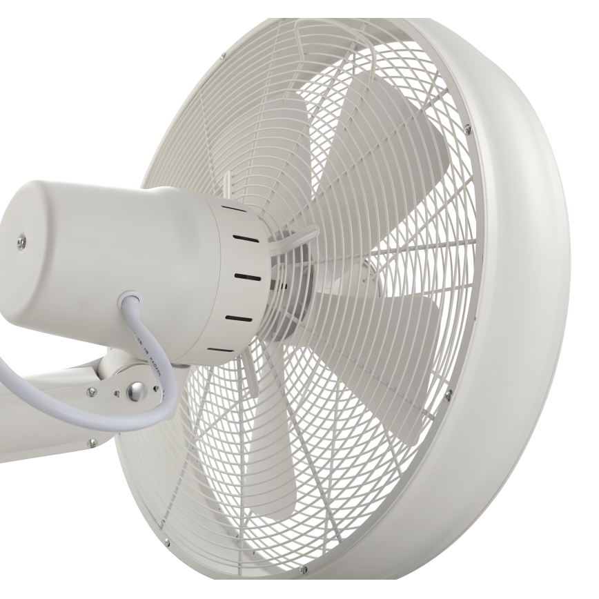 Lucci Air 213128EU - Wandventilator BREEZE 55W/230V weiß + Fernbedienung