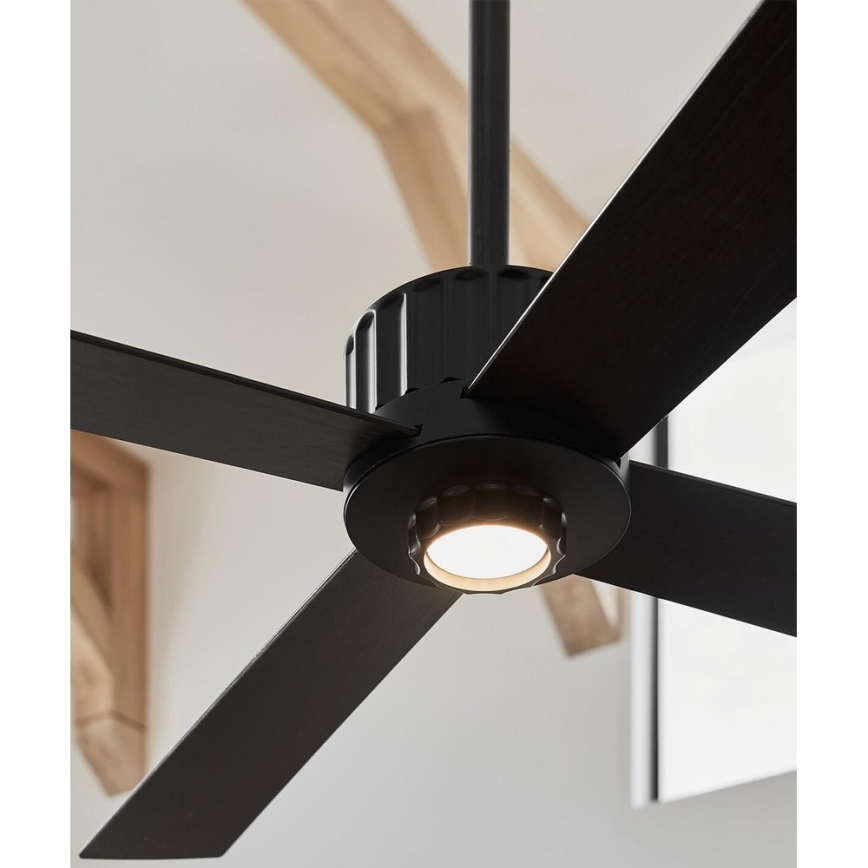 Lucci air 213170 - LED-Deckenventilator NEWPORT Wenge/braun + Fernbedienung
